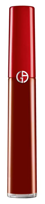 Pigmento terciopelo - Rojo es mi color de labios preferido. El No. 400 - “The Red”- de la colección Lip Maestro Drama de Giorgio Armani, tiene la tecnología cromática "retroluminada” en un gel con fórmula suave y de larga duración. (Larissa Vázquez Zapata)