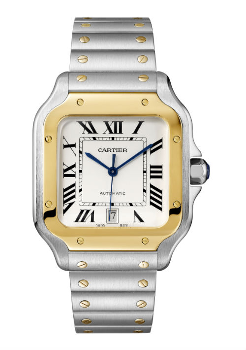 Reloj Santos de Cartier. (Foto: Suministrada)