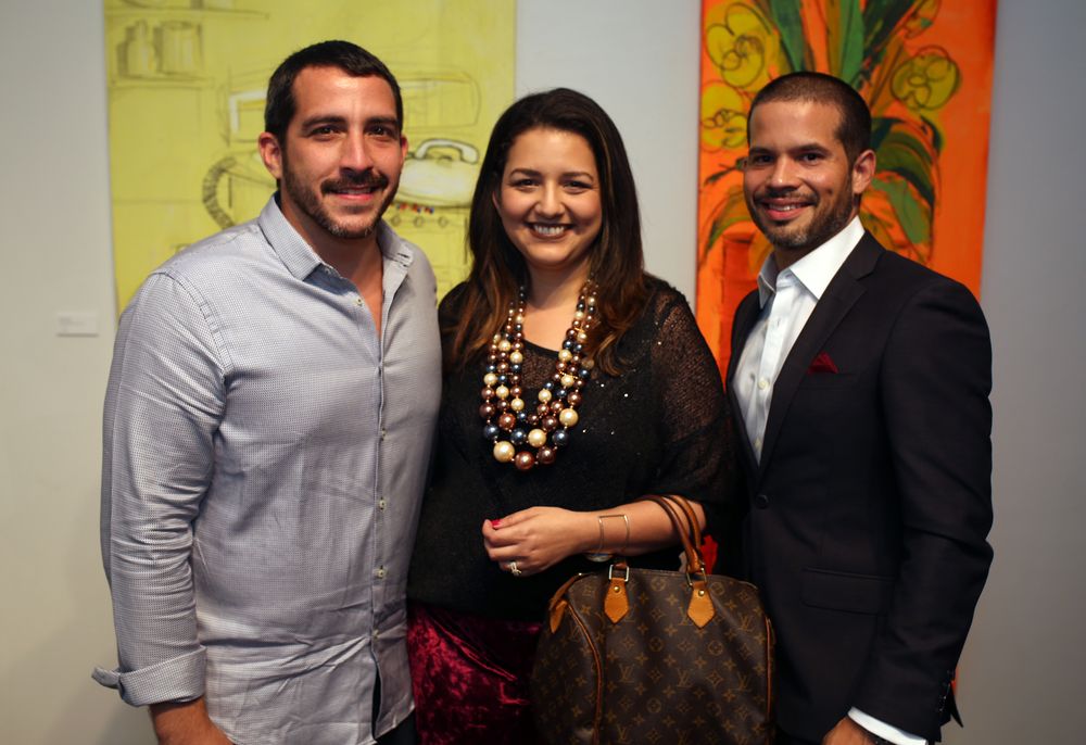 Gioakim Murati, Alicia Díaz y Héctor Quiñones. Foto: José R. Pérez Centeno