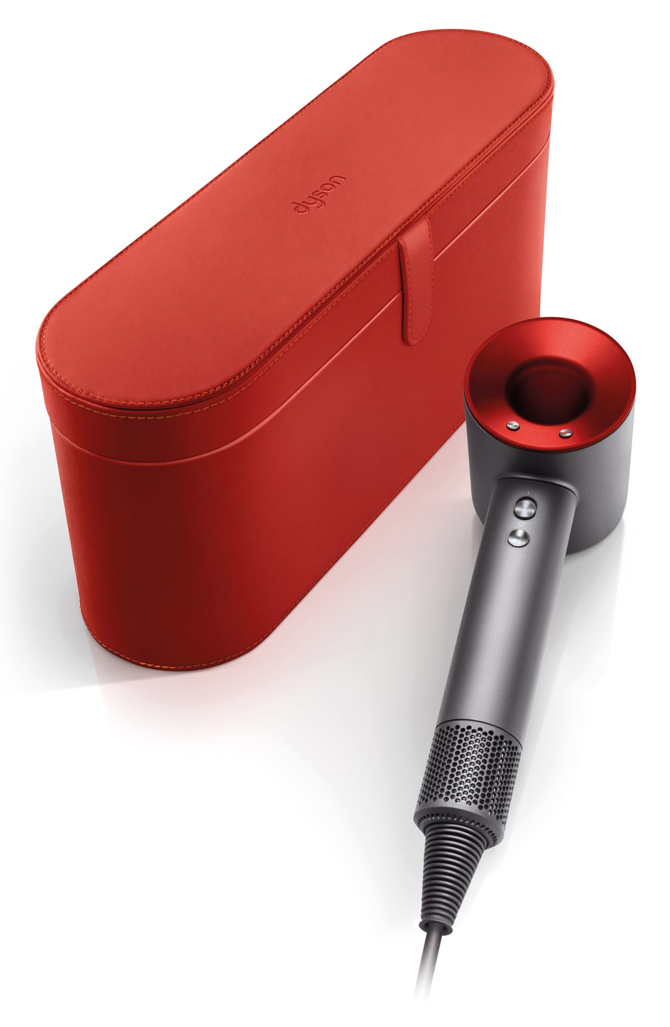 Secador de mano para el cabello Dyson Supersonic rojo de edición limitada, de Nordstrom. (Suministrada)