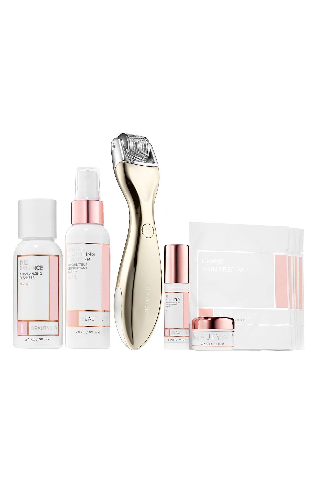 Estuche GloPro Microneedling Regeneration Tool de Beauty Bio, disponible en Nordstrom. (Suministrada)