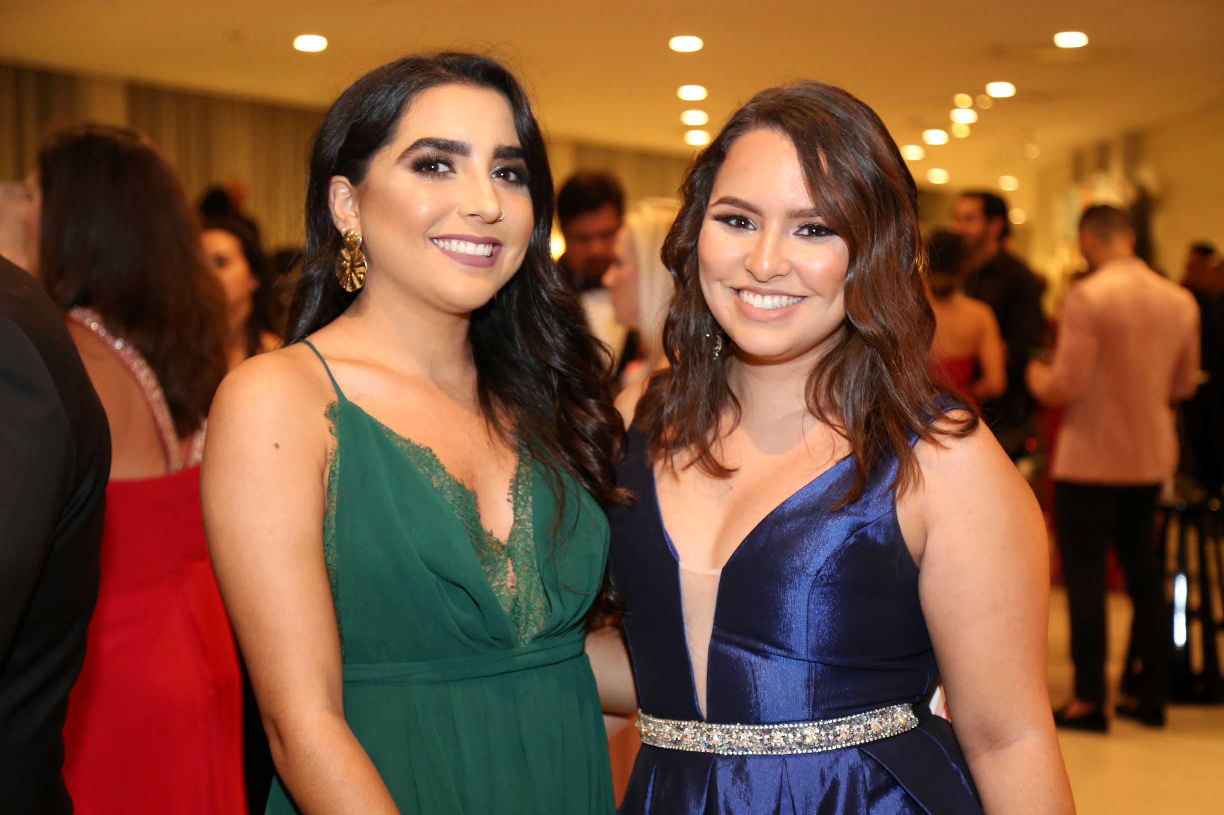 Andreina Guzmán y Valerie Medero. (Nichole Saldarriaga)