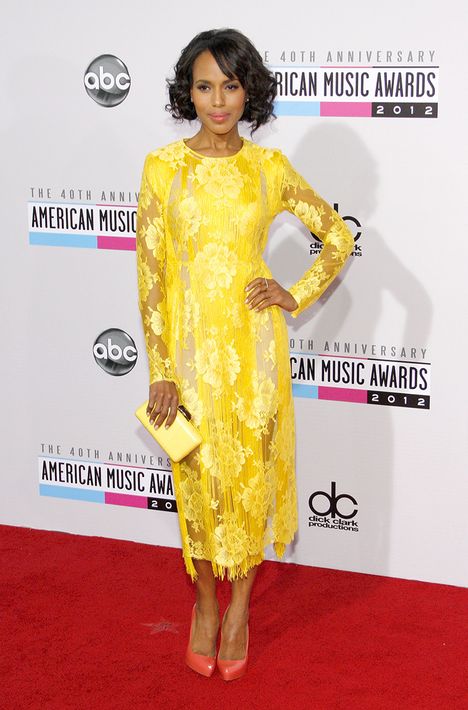 2012 - Vestido de Stella McCartney en los Amerian Music Awards.