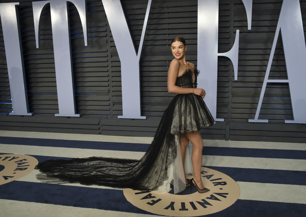 La actriz y cantante, conocida por sus participaciones recientes en Pitch Perfect, Hailee Steinfeld. (The Associated Press)