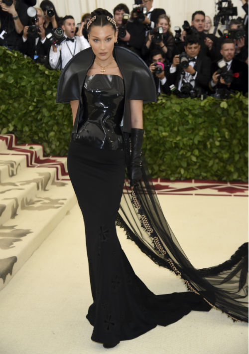La modelo Bella Hadid (AP)