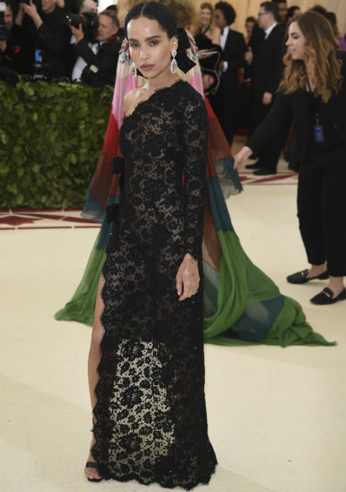 La cantante Zoe Kravitz (AP)