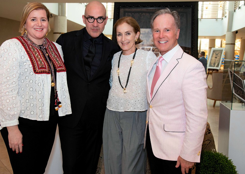 Grace González, Adrián Villeta, Marybeth González y Michel Bell.