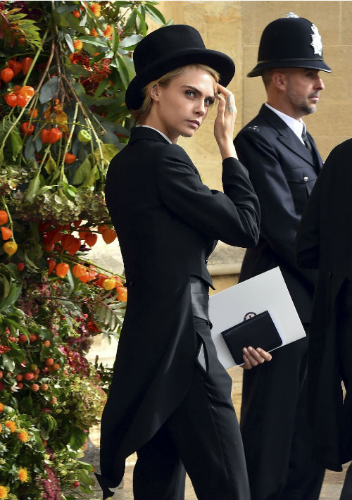 La modelo y actriz Cara Delevingne. (AP)