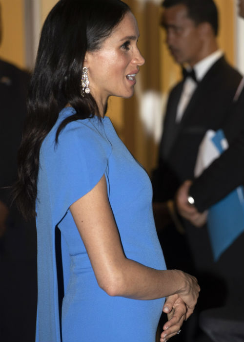 La semana pasada, durante el primer día de su viaje a Australia, el Palacio de Kensington anunció el embarazo. (AP)