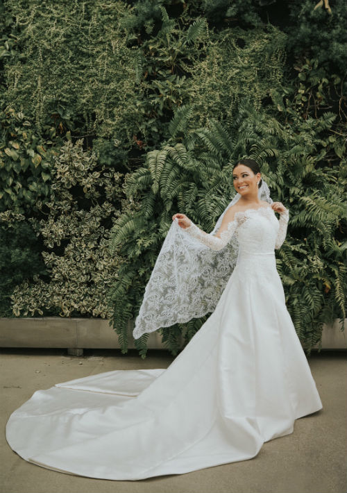 Arreglo personal de la novia: Ingrid Rivera. (Suministrada)