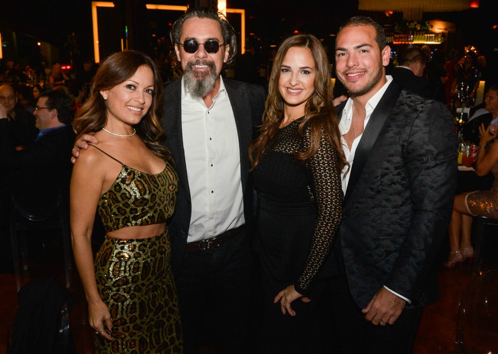 Yadira Cordero, Tony Arias, Christine Jiménez y Pedro Astacio. (Suministrada)