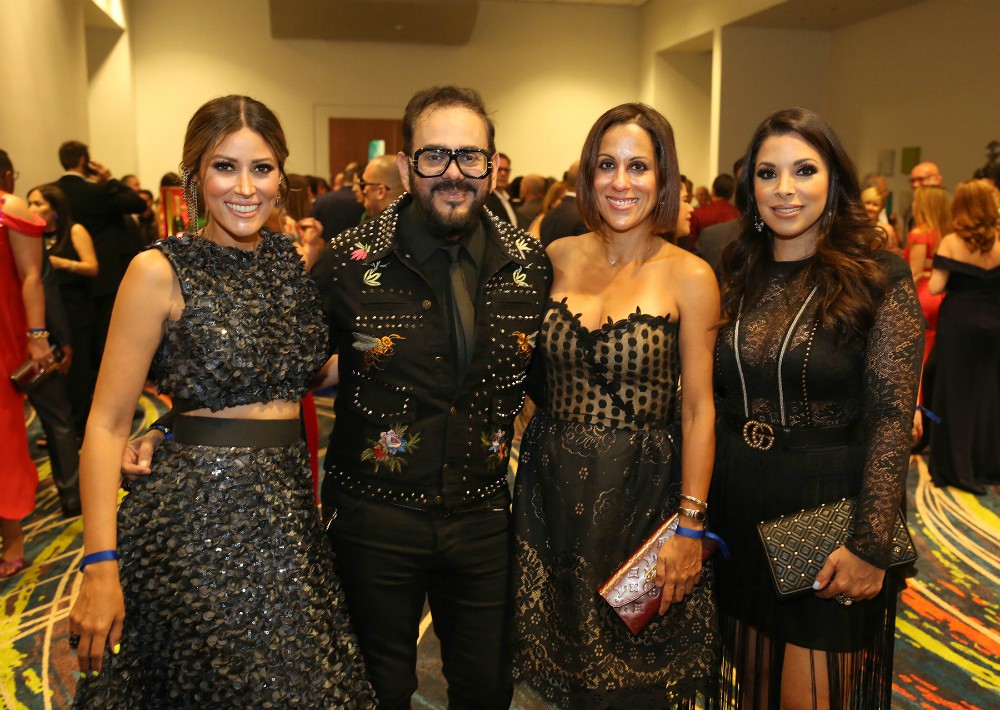 Rosalina Torres, Eddie Guerrero, Fabiola Ansotegui y Viviana Mercado. (José Rafael Pérez Centeno)