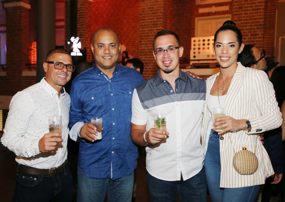 Julio fernandez, Julio Ortiz, Gerardo Mendez y Keila Melendez. (Nichole Saldarriaga)