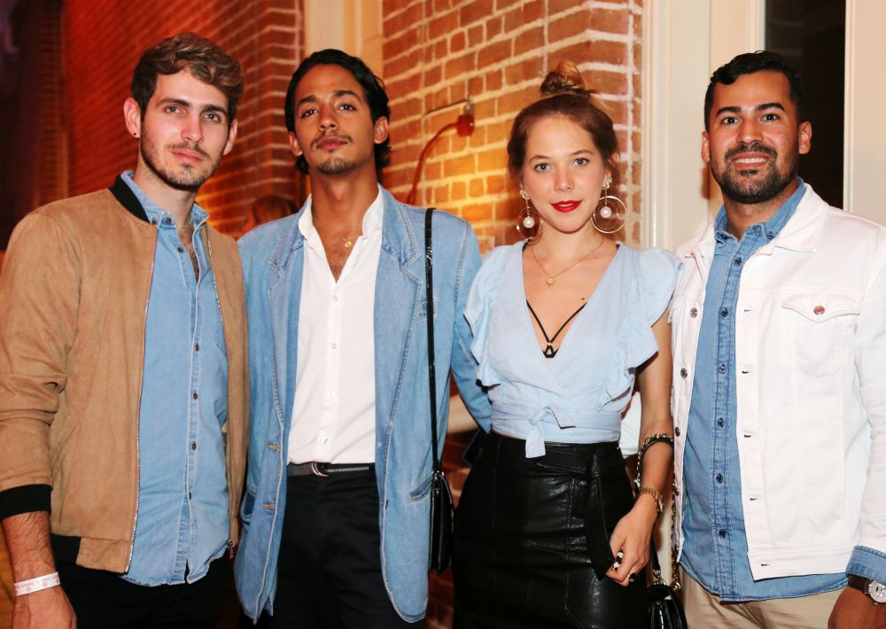 Carlos Alvarado, Josean Velez, Daniela Pulido y Jesus Emmanuel. (Nichole Saldarriaga)