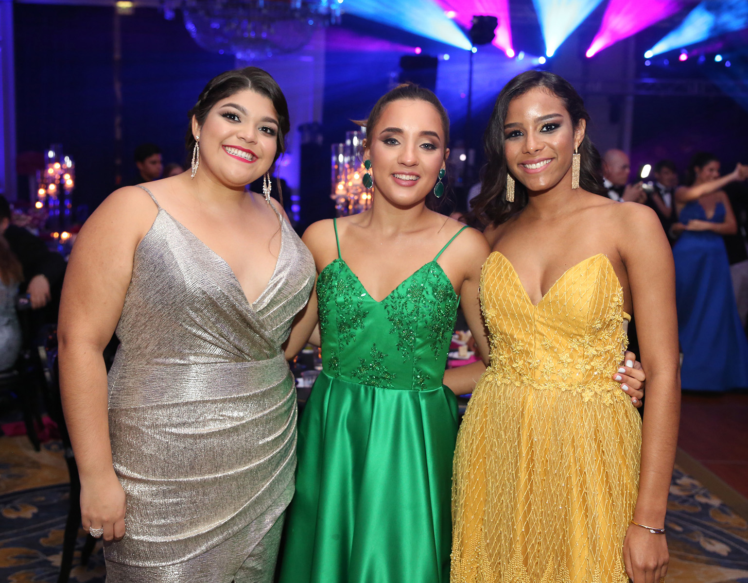 Aurora Lajara, Lara Rivera y Carola Pérez. (José R. Pérez Centeno)