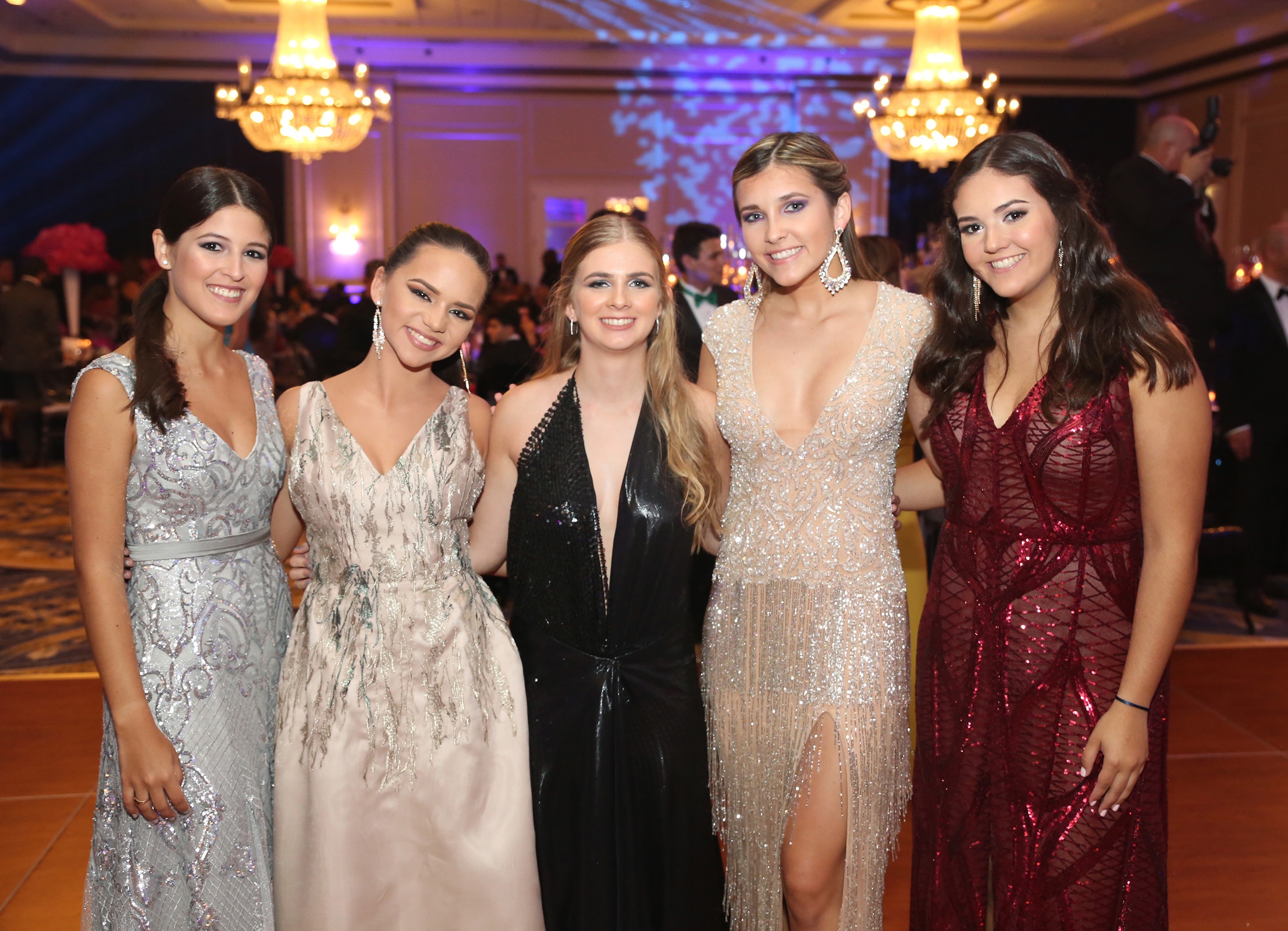 Isabel Mirandés, Valeria Ferré, Tatiana Rodríguez, Camilla Covas y Bibiana Díaz. (José R. Pérez Centeno)