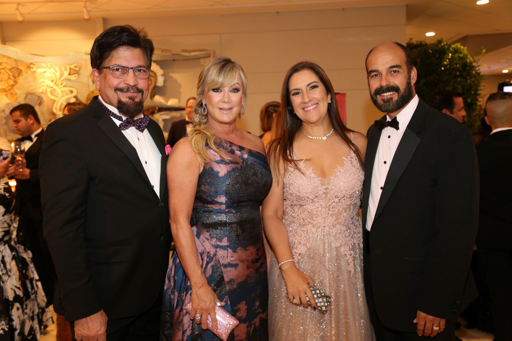 Carlos y Marie Portocarrero, Eva Cruz y David Soler (Nichole Saldarriaga)