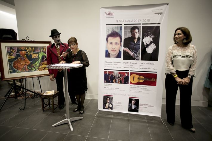 Esa noche se reiteró que el programa continúa con su misión de promover la cultura musical en Puerto Rico y establecer lazos artísticos entre los amantes de la música local y otros países. Foto Xavier García.