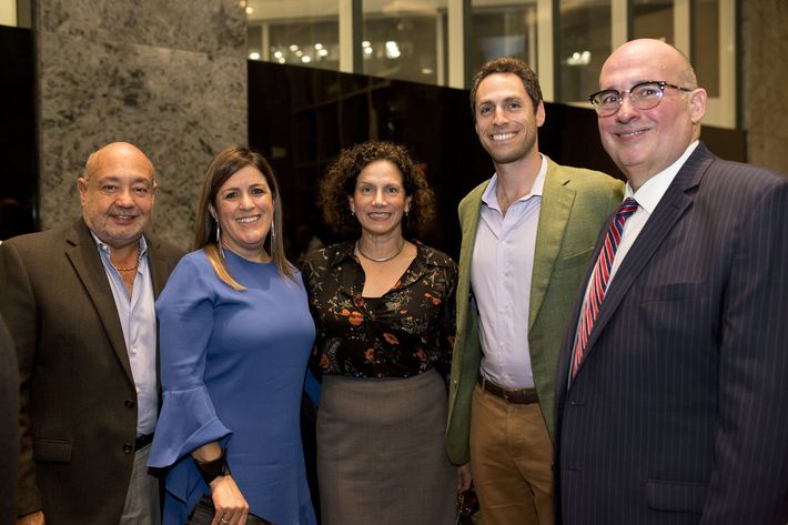 Adalberto Acosta, Laura López, María Juanarena, Alexander Borschow y Enrique Grau. Foto Xavier García.
