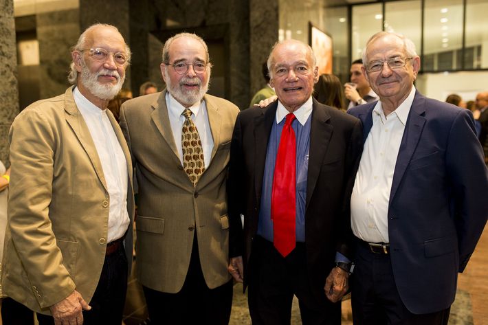 Dennis Simonpietri, Luis Agrait, Pablo I. Artieri y Alberto Varela. Foto Xavier García.