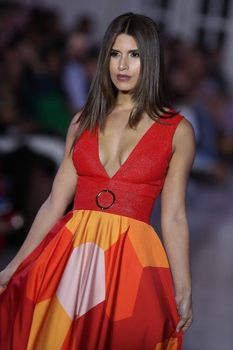 Desfile de Nathalie Kriado. (Foto: David Villafañe)