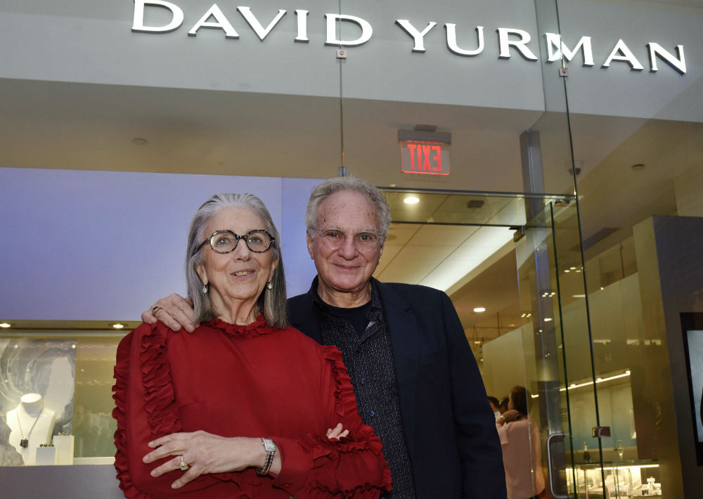 Marie Helene Morrow y David Yurman, quienes disfrutan de una amistad que ha trascendido por 40 años. (Foto: Ingrid Torres)