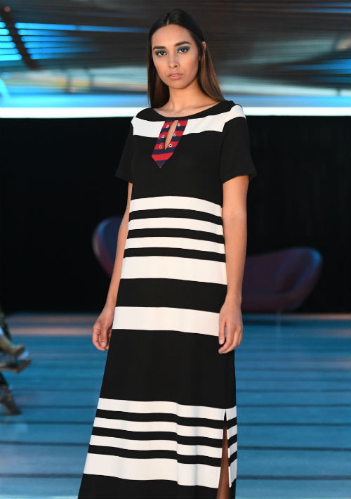 El estilo relajado, juvenil y “sporty chic” que caracteriza los diseños de la modista boricua, Miriam Budet, fueron una constante en la colección “Resort” que presentó recientemente. (luis.alcala@gfrmedia.com)