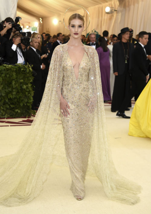 La modelo Rosie Huntington (AP)
