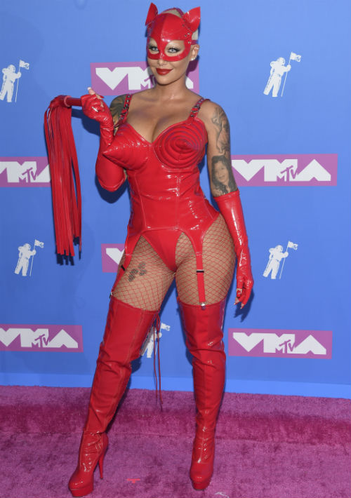 La modelo Amber Rose. (AP)