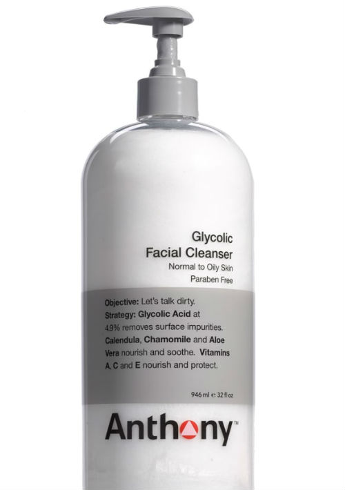 Limpiadora para el rostro con ácido glicólico y vitaminas Anthony de Nordstrom. (Foto: Suministrada)