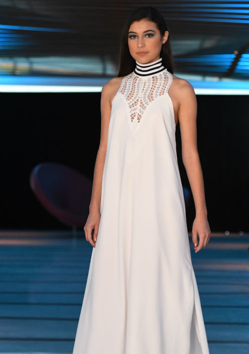 Tampoco faltaron sus "maxi dresses". (luis.alcala@gfrmedia.com)