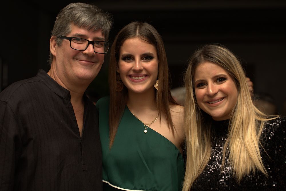Asistentes a la gala de fin de año del hotel Sheraton. Suministradas