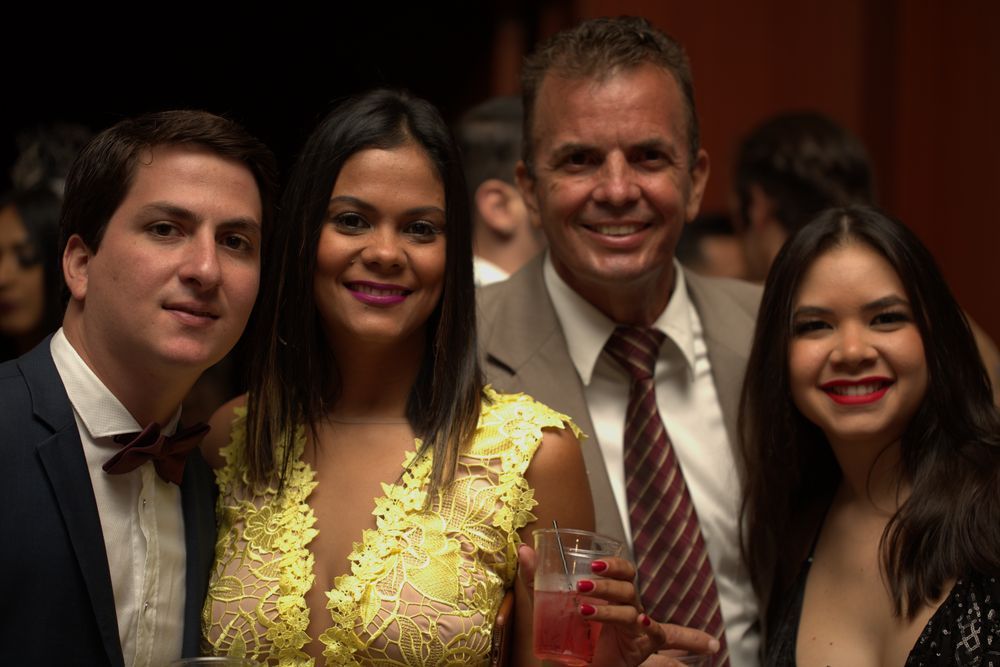 Asistentes a la gala de fin de año del hotel Sheraton. Suministradas