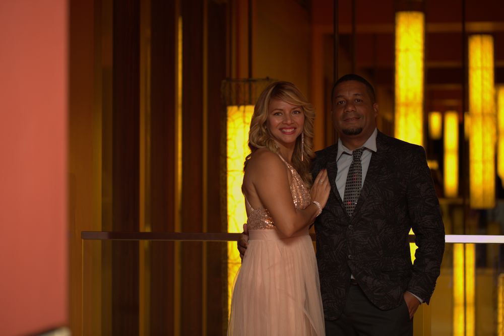 Asistentes a la gala de fin de año del hotel Sheraton. Suministradas