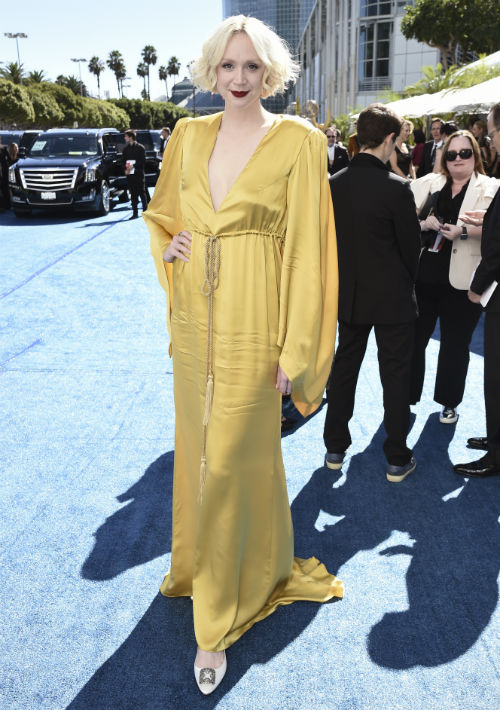 La actriz Gwendoline Christie de la serie “Game of Thrones”. (AP)