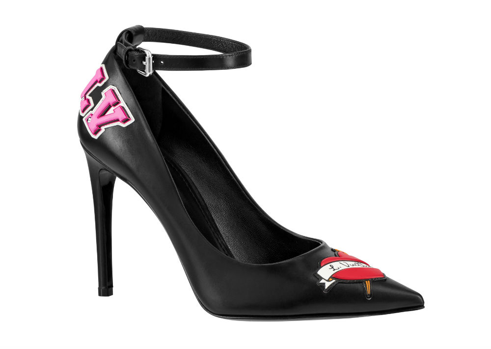 Pump “Black Heart” de Louis Vuitton. (Foto: Suministrada)