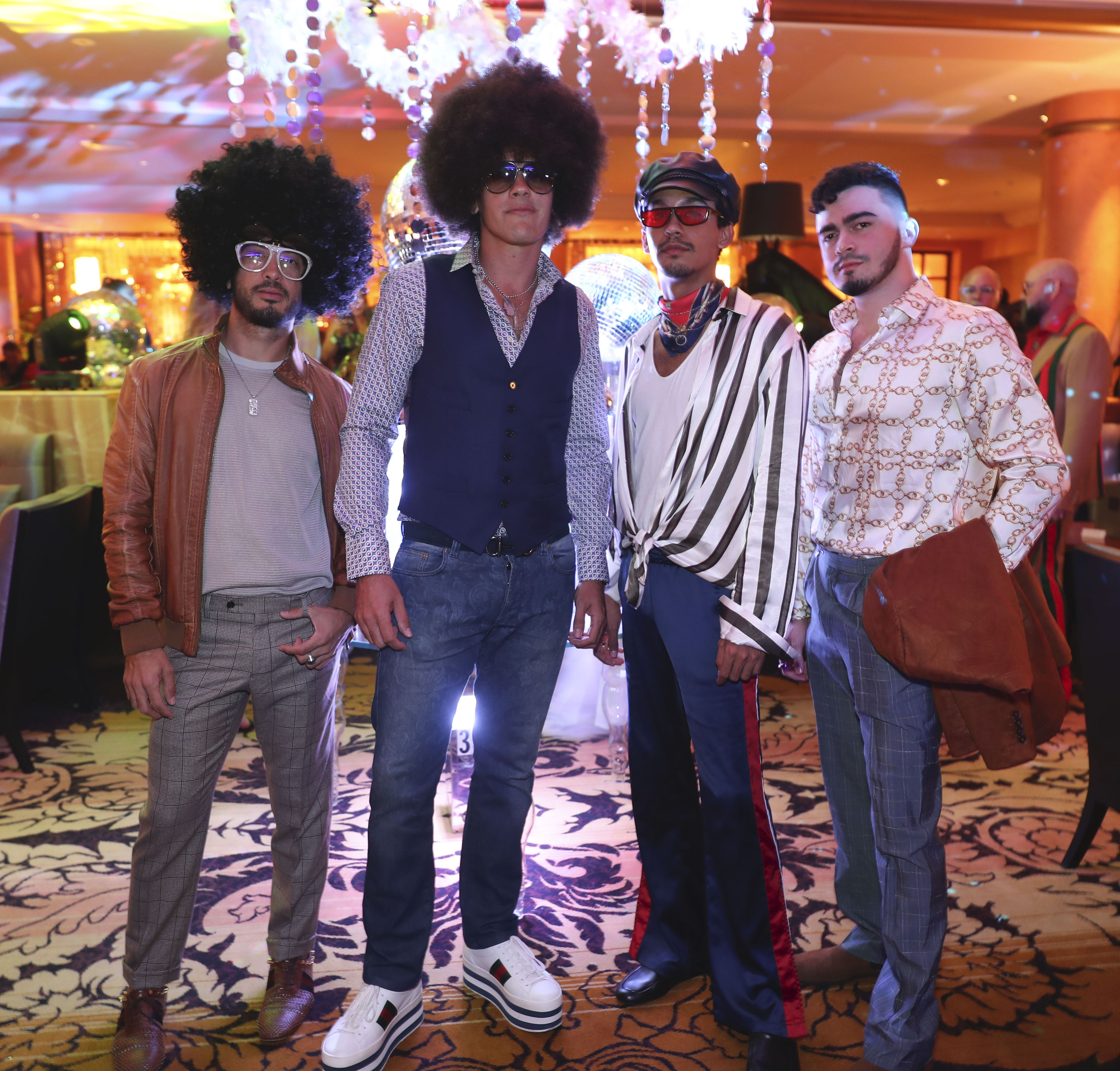 Alfredo Fonseca, Mitchell Rivera, Josian Vélez y Gianni Perloni. (Suministrada)
