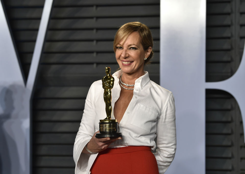 Allison Janney, ganadora de Mejor Actuación de una Actris en un Rol Secundario por "I, Tonya". (The Associated Press)