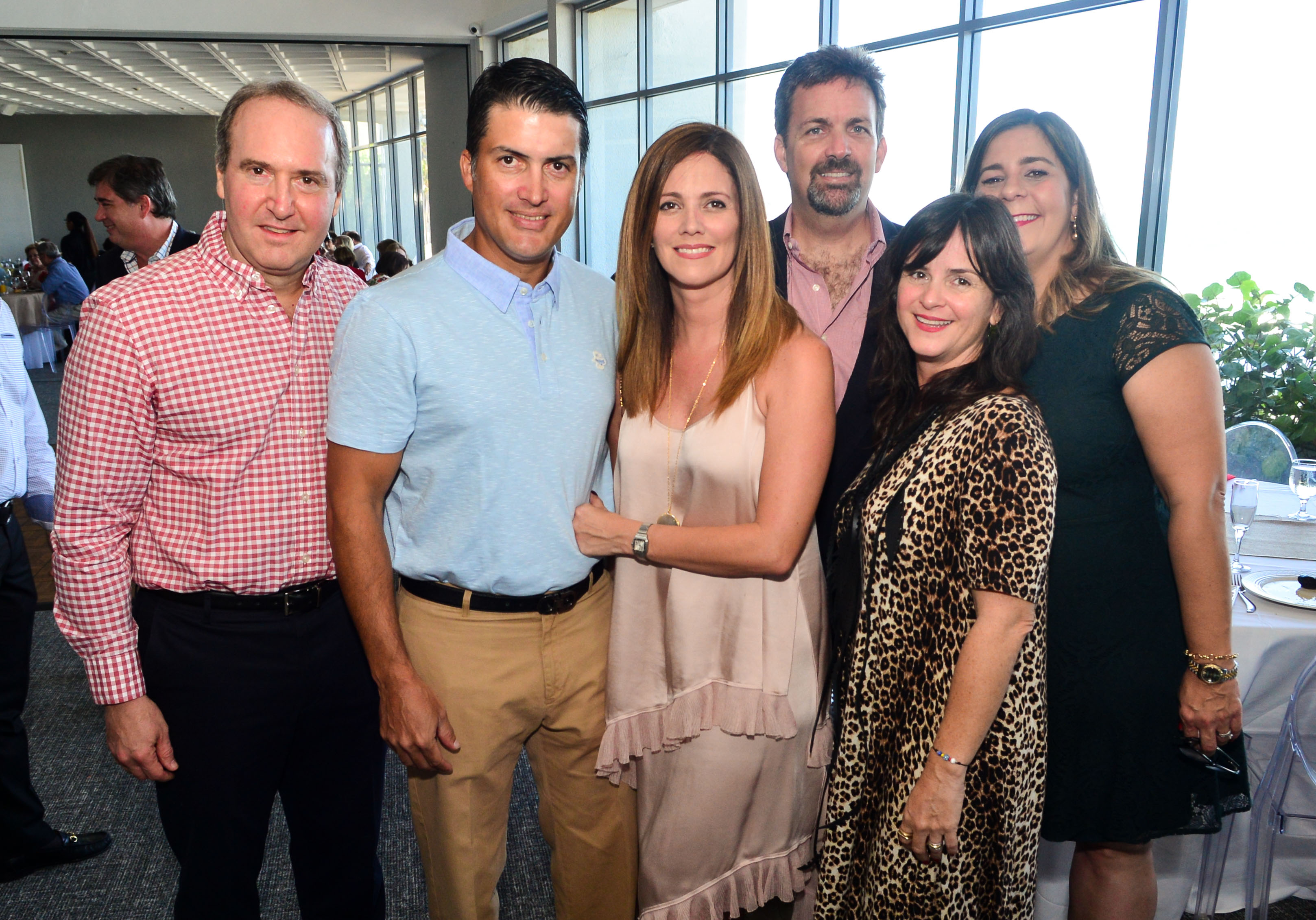 Jorge Jiménez, Alfredo Santaella, Máximo Blondet, Elba Arroyo, Javier Calderón, Glenis Castro y Ana Bobonis. Foto Enid M. Salgado Mercado.