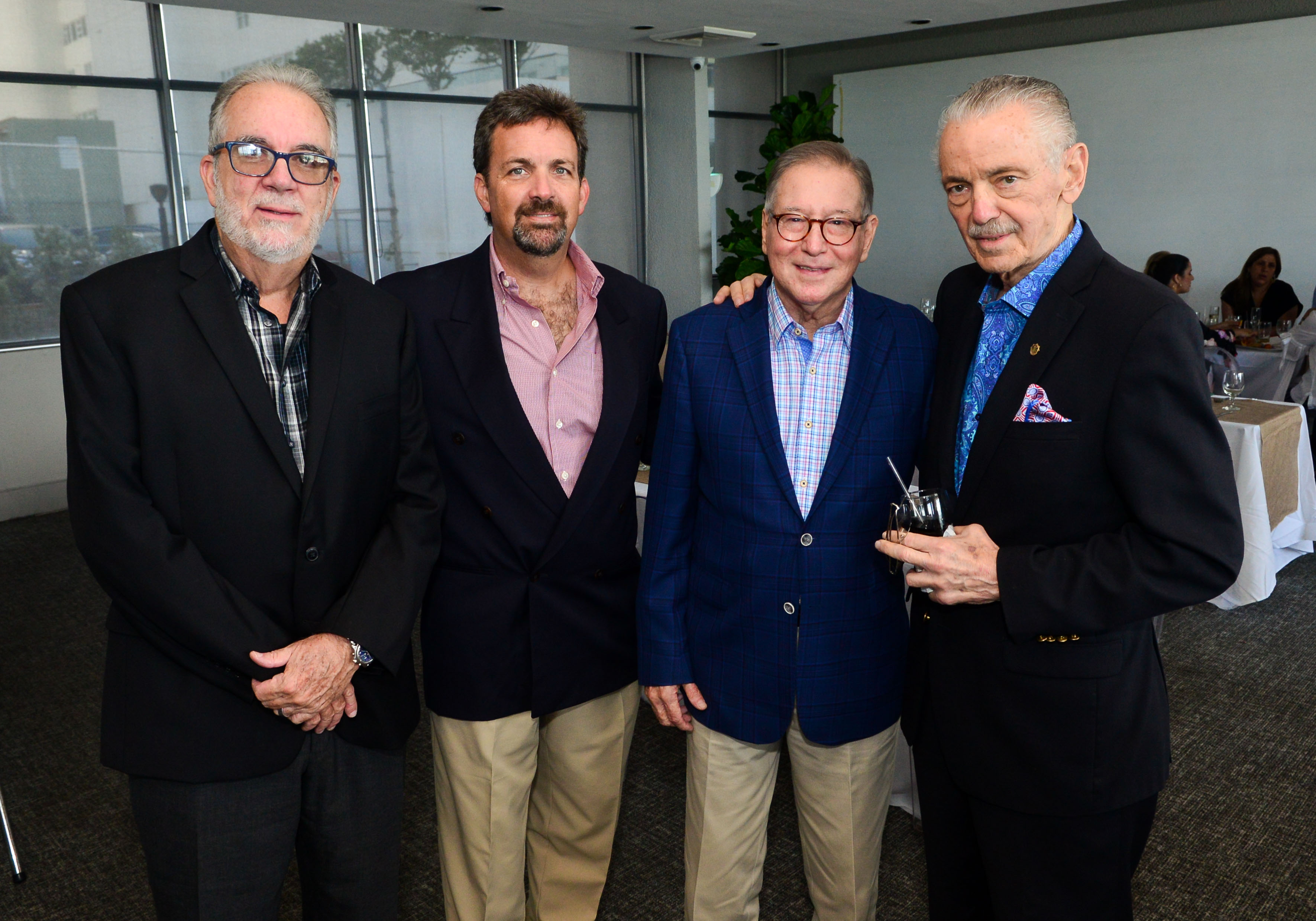 Santiago Gutiérrez, Javier Calderón, Howie De Jesús y Rafael Vizcarrondo. Foto: Enid M. Salgado Mercado.