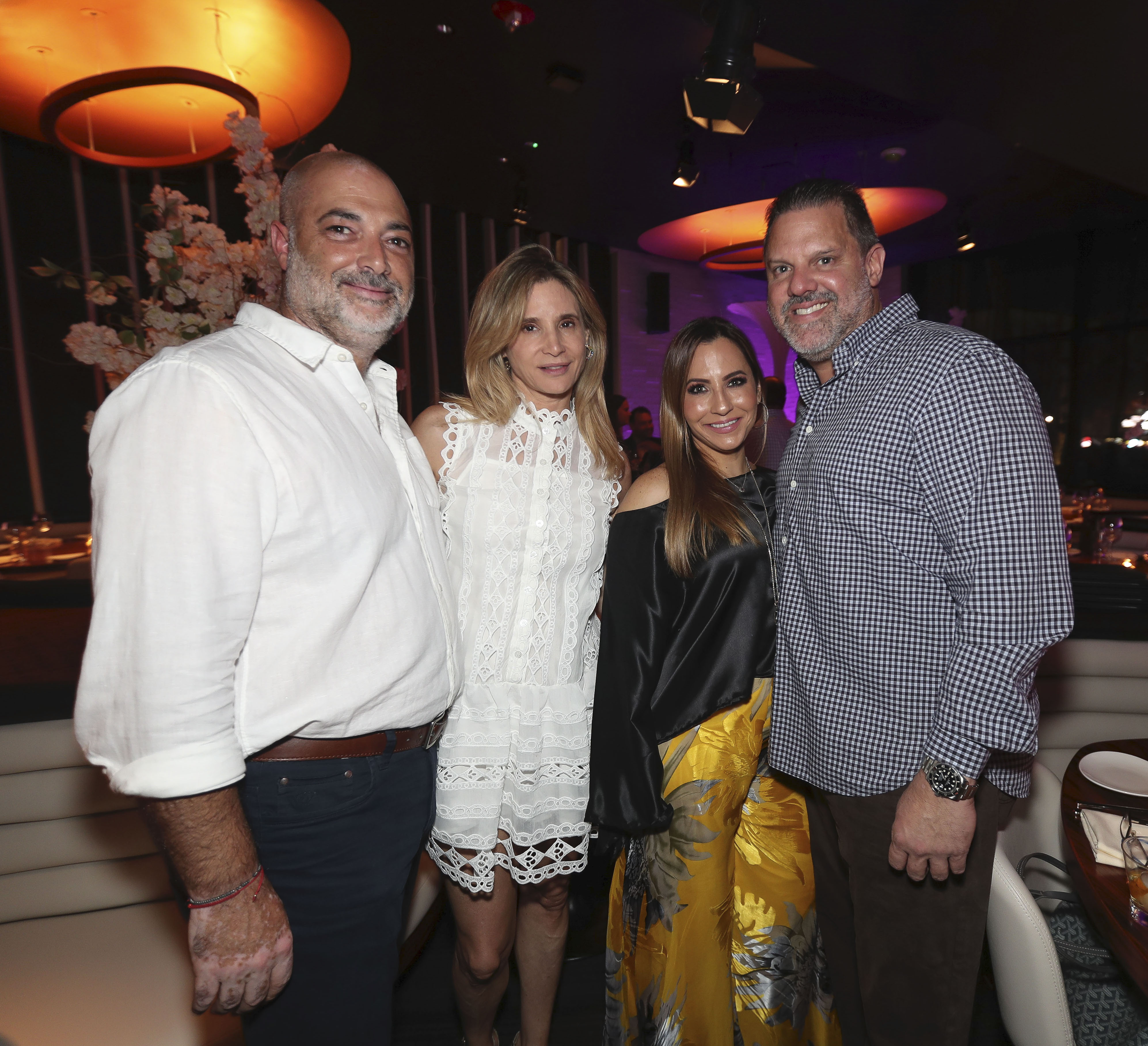 Angel Otero, Dayra López, Candido Alfonso y Virginia Trenton. (Suministrada)