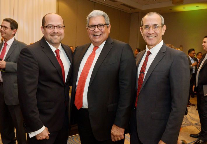 Frankie Cruz, Pedro Andrés y Francisco Silva