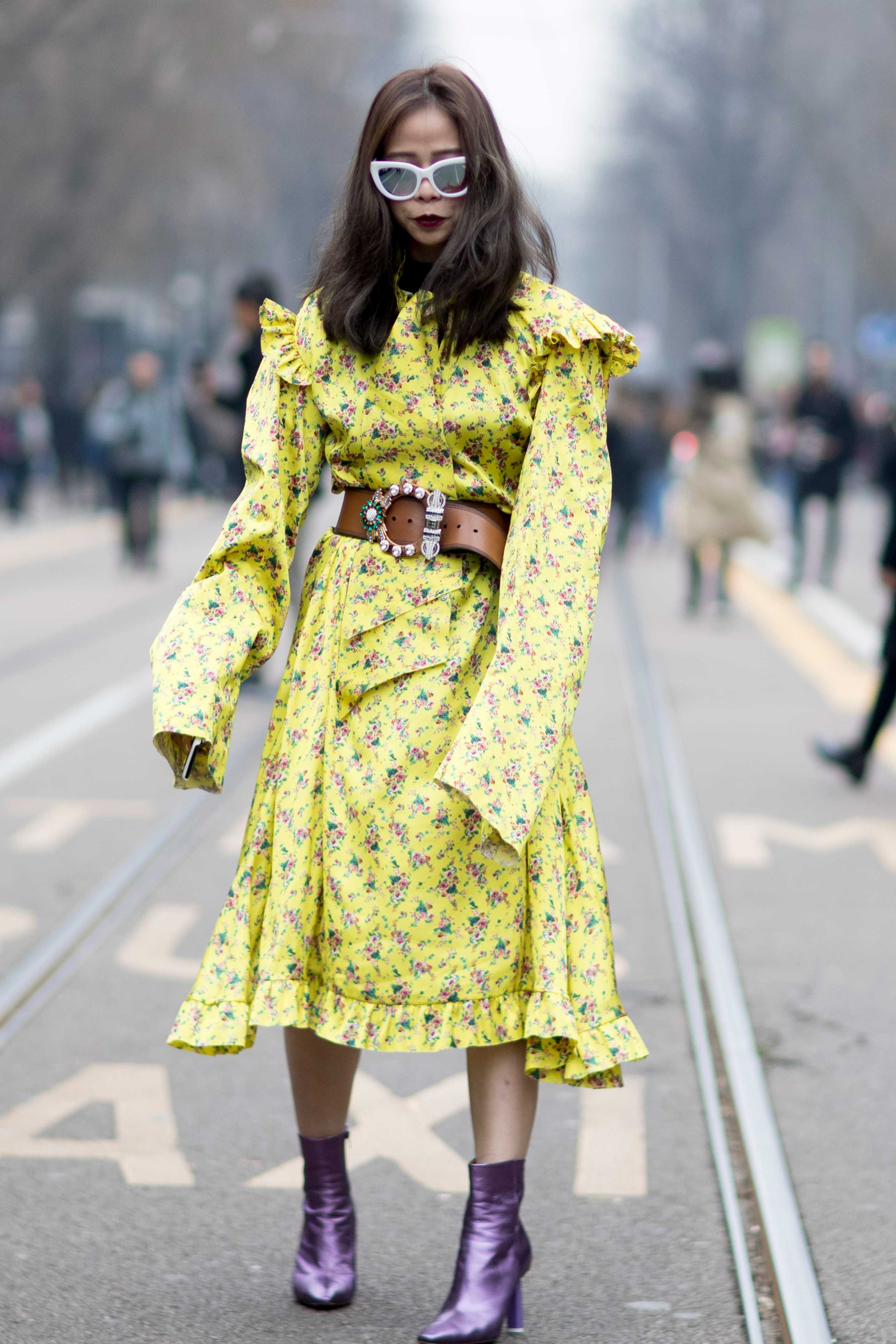 Imagen de street style vía WGSN.