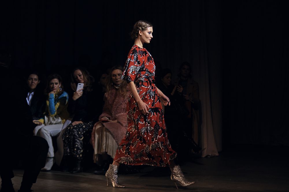 Desfile de Carolina Herrera durante la Semana de la Moda de Nueva York. (Foto: AP)