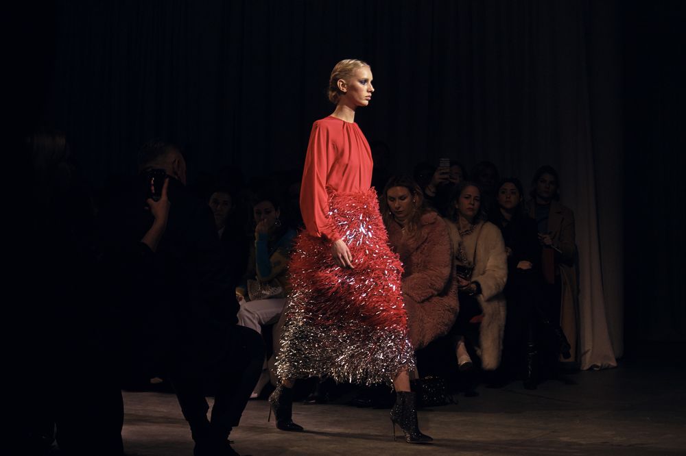 Desfile de Carolina Herrera durante la Semana de la Moda de Nueva York. (Foto: AP)