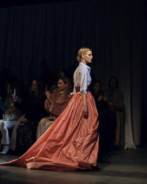 Desfile de Carolina Herrera durante la Semana de la Moda de Nueva York. (Foto: AP)