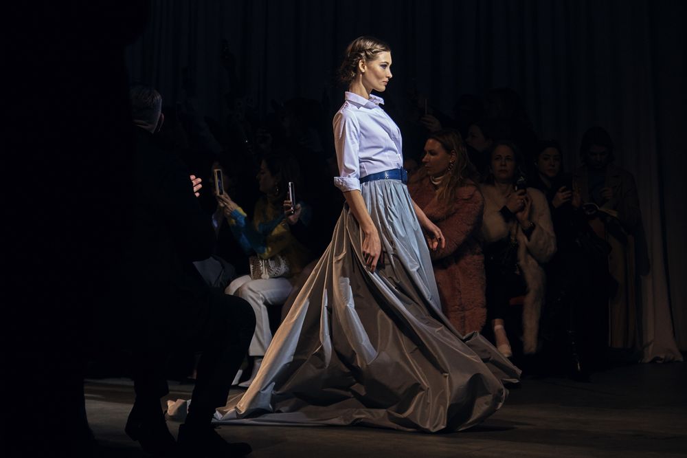 Desfile de Carolina Herrera durante la Semana de la Moda de Nueva York. (Foto: AP)