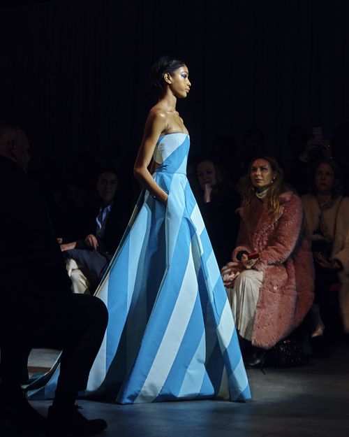 Desfile de Carolina Herrera durante la Semana de la Moda de Nueva York. (Foto: AP)