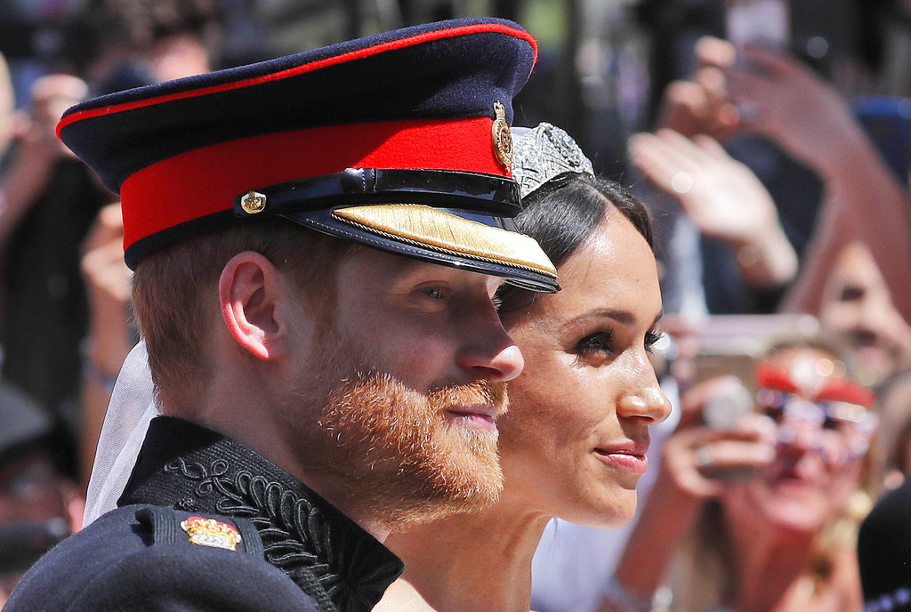 La pareja, feliz por las calles de Windsor. (Foto: AP)