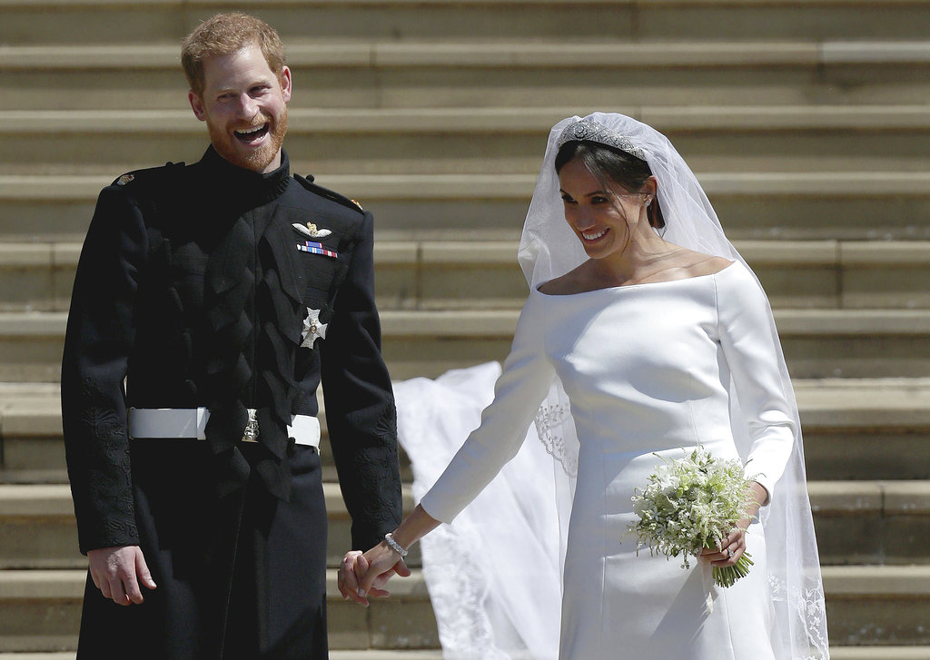 A purs sonrisa, Meghan y Harry muestran su felicidad ante la gente. (Foto: AP)